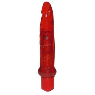 Analni vibrator rdeče barve