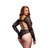 Bodi Lacy Cutout Baci