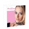 Choker ovratnica s kristalčki Bad Kitty