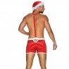 Boksarke z naramnicami Mr. Claus