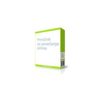 Priročnik za povečanje penisa