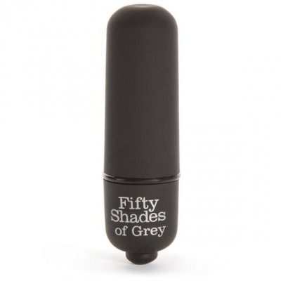 Vibracijski bullet vibrator Fifty Shades - črn