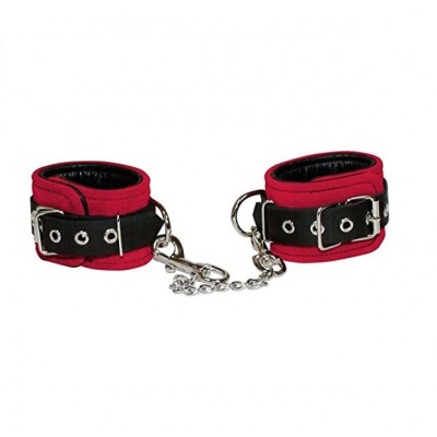 Usnjeni okovi za roke Red