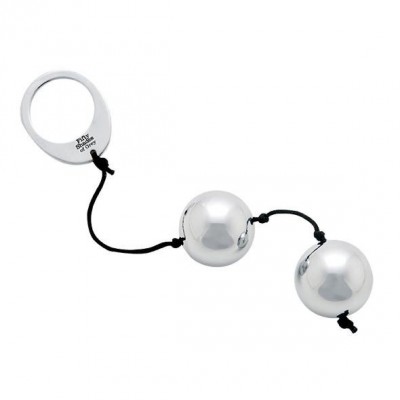 Srebrne kovinske Ben Wa kroglice Fifty Shades
