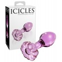 Steklen analni čep Icicles No. 48